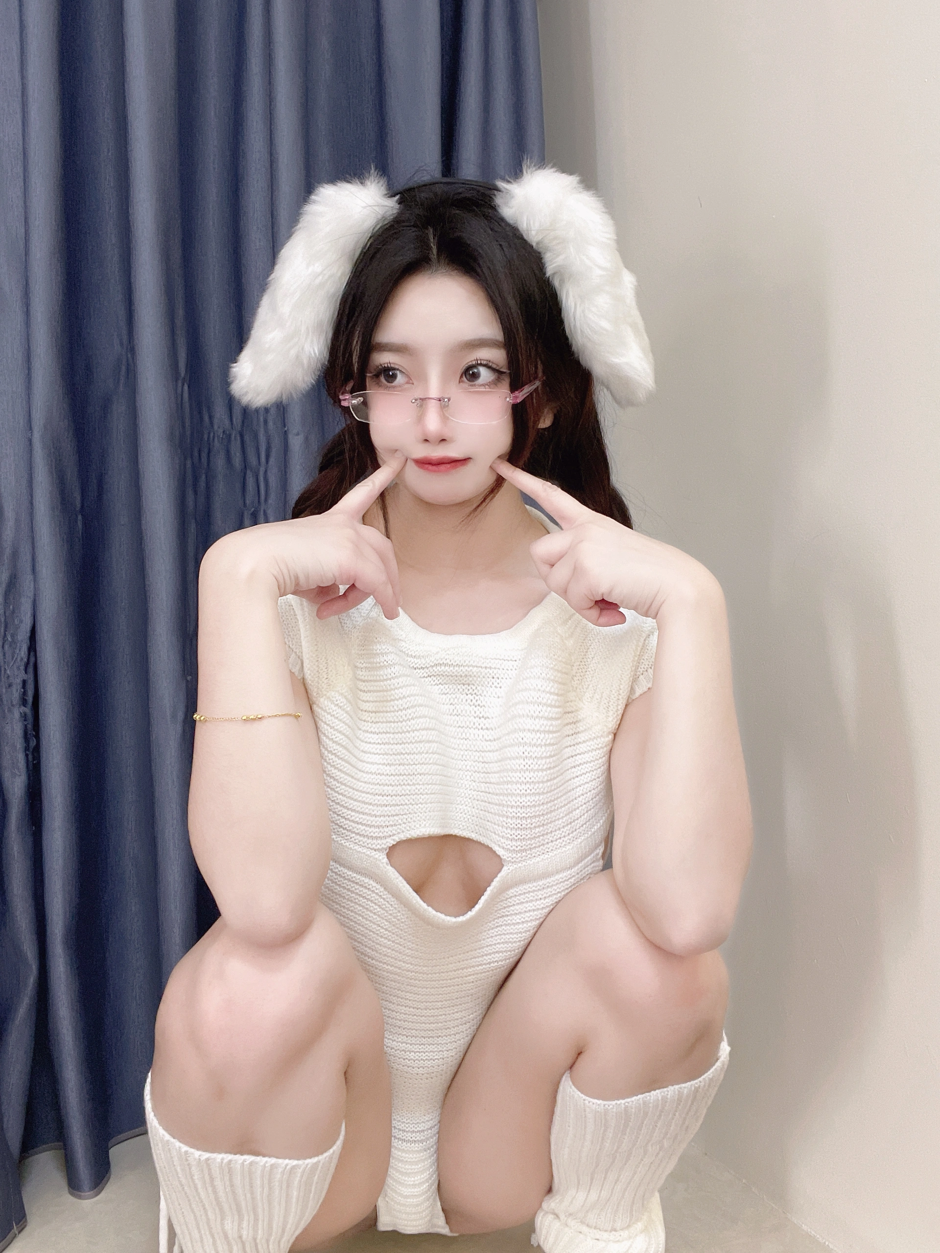 鬼畜瑶在不在w – NO.058 毛衣小兔子 1